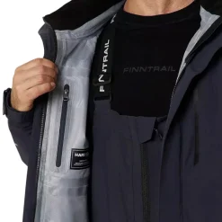 Finntrail Waders And Wading Boots|Fishing Shirts And T-Shirts<Men's EXCALIBUR Jacket Dark Grey