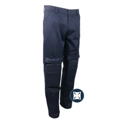 Gatts Safety Shoes|Work Outerwear<Men's 778EX-PAD Work Pants With Knee Pads Navy