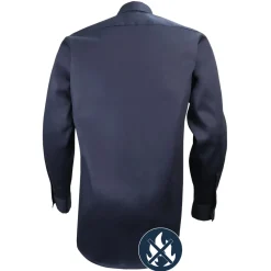Gatts Safety Shoes|Work Outerwear<Men's Fire Retardant Work Shirt Navy