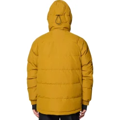Mountain Hardwear Insulated Jackets|Windbreaker Jackets<Men's First Tracks™ Down Jacket Olive Gold / Black