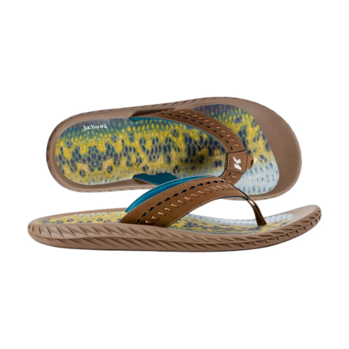 Korkers Casual Shoes|Sandals And Mules<Men's Fish Flip Sandals