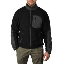 Pèlerin Shirts|Swimwear<Men's Fleece Jacket Black