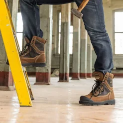 Royer Safety Shoes|Work Outerwear<Men's 8620FLX Safety Boots Brown