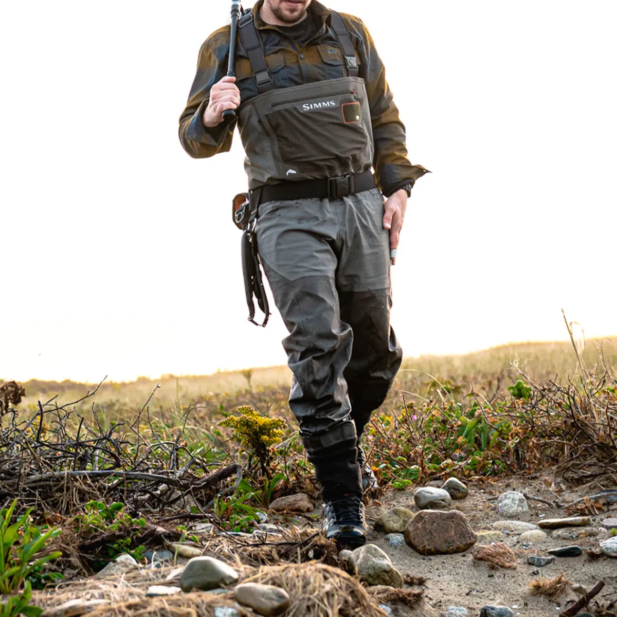 Simms Waders And Wading Boots|Fishing Shirts And T-Shirts<Men's G3 Guide Waders Gunmetal