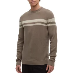 Tentree Shirts|Swimwear<Men's Hudson Sweater Clay Sand Stone