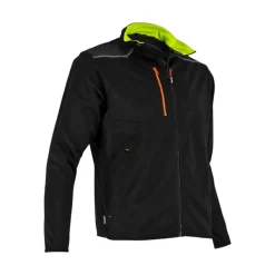 Hugo Strong Safety Shoes|Work Outerwear<Men's Injection Jacket With Lined Micro-Fleece Black
