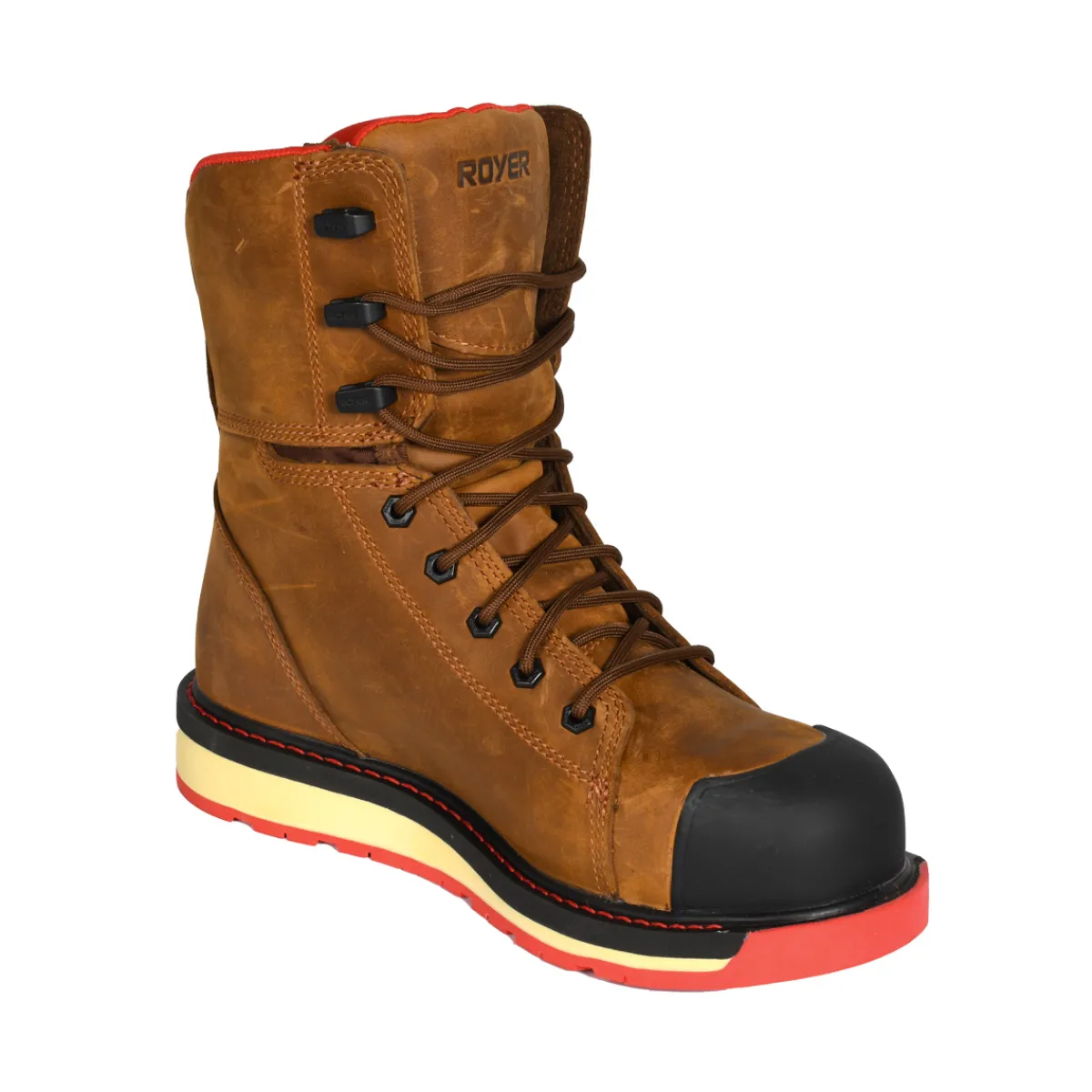 Royer Safety Shoes|Work Outerwear<Men's Ironbolt WP 8'' Safety Boots Brown