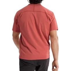 Arc'teryx Shirts|Swimwear<Men's Konseal Pocket SS T-Shirt Stone Red/Dark Stone