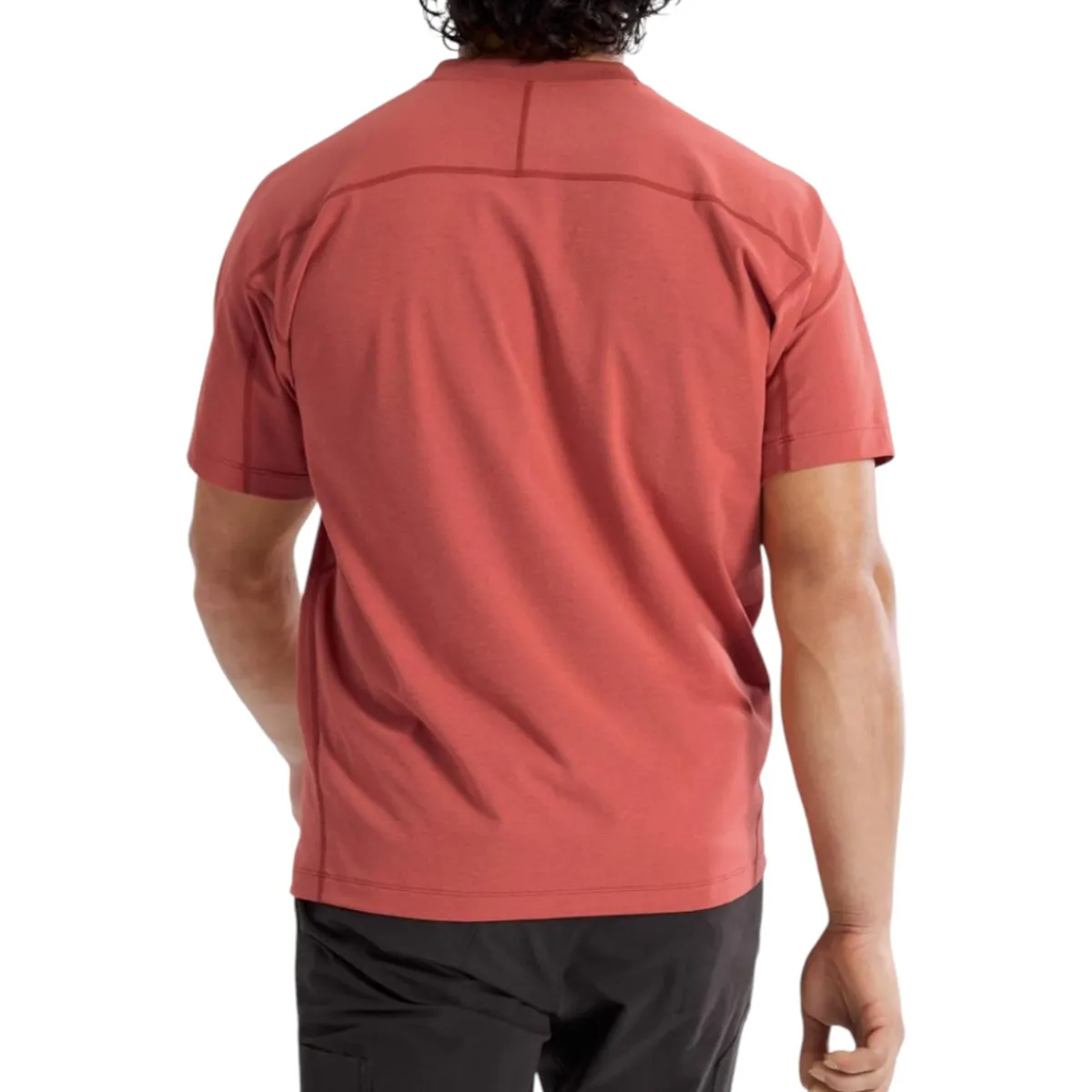 Arc'teryx Shirts|Swimwear<Men's Konseal Pocket SS T-Shirt Stone Red/Dark Stone