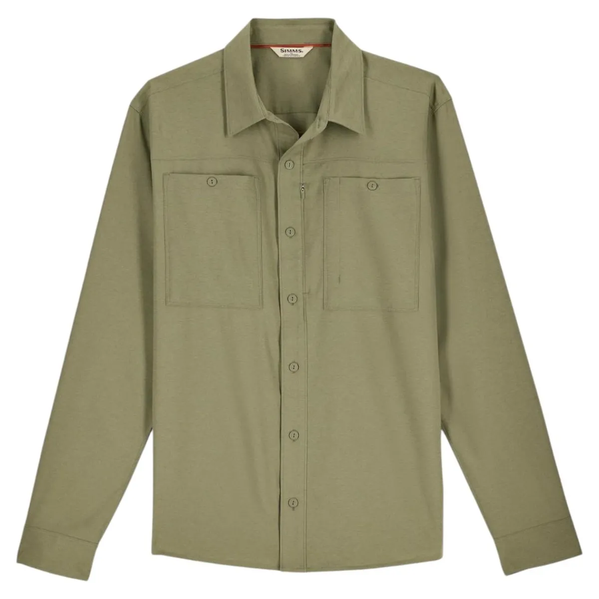 Simms Waders And Wading Boots|Fishing Shirts And T-Shirts<Men's Launch Long Sleeve Shirt Willow Heather