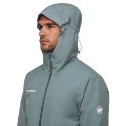 Mammut Insulated Jackets|Windbreaker Jackets<Men's Linard HS Thermo Hooded Jacket Strata