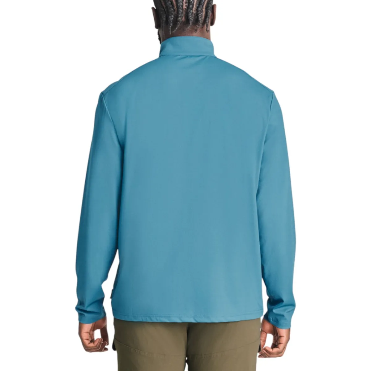 Chlorophylle Shirts|Swimwear<Men's Loken ¼-Zip Sweater Blue moon