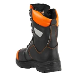 STC Casual Shoes|Sandals And Mules<Men's Lumberjack Chainsaw Safety Work Boots Black/Orange