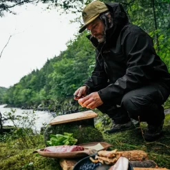 Hooké Waders And Wading Boots|Fishing Shirts And T-Shirts<Men's Matapedia Hardshell Jacket Black