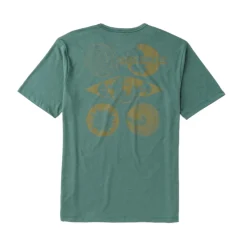 Roark Shirts|Swimwear<Men's Mathis Active T-Shirt Slate Green