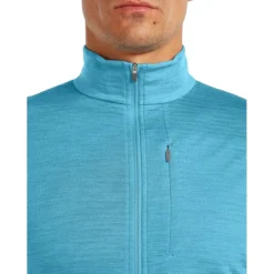 Icebreaker Shirts|Swimwear<Men's Merino Blend 200 RealFleece™ Descender Half Zip Jacket