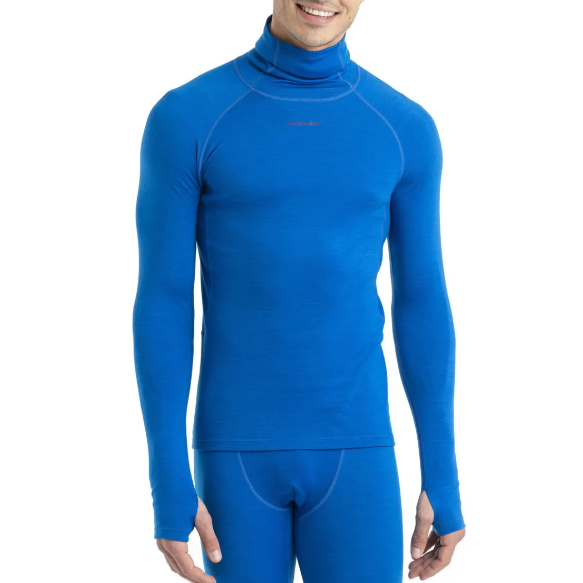 Icebreaker Boxers And Panties|Socks<Men's MerinoFine Long Sleeve Roll Neck Lazurite