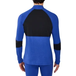 Kombi Boxers And Panties|Socks<Men's MerinoMIX ACTIVE Zip Base Layer Top Sapphire Blue