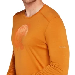 Icebreaker Boxers And Panties|Socks<Men's Merino 200 Oasis Long Sleeve Crewe Thermal Top Striped