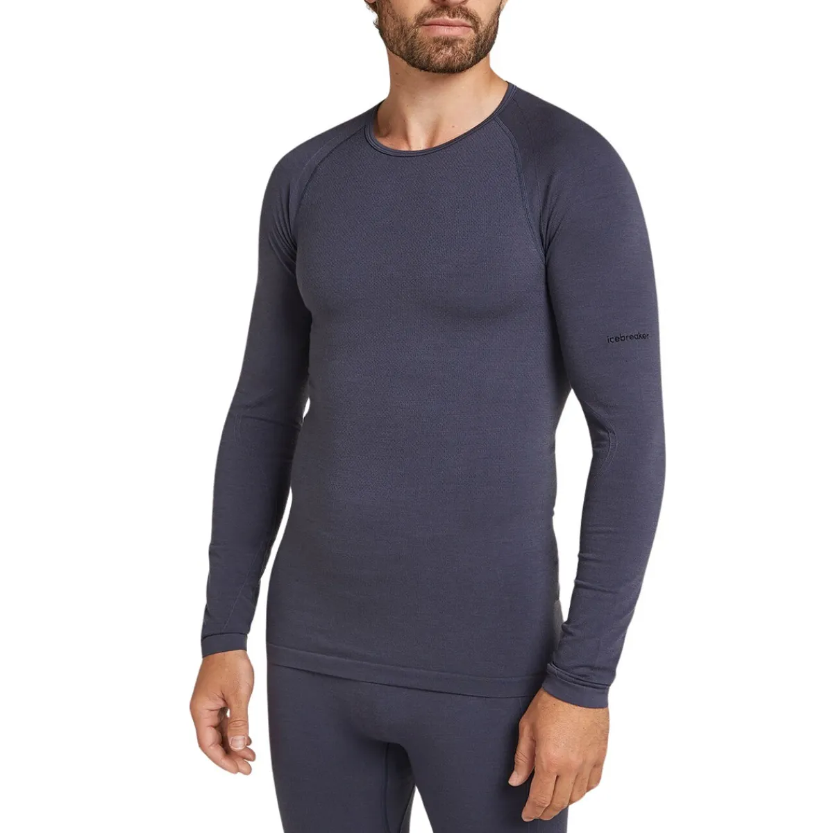 Icebreaker Boxers And Panties|Socks<Men's Merino 260 ZoneKnit Long Sleeve Crewe Thermal Top Graphite