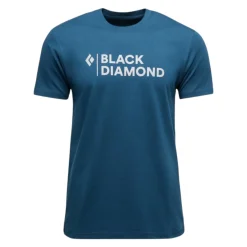 Black Diamond Equipment Shirts|Swimwear<Men's Mini Stacked Short Sleeve Tee Indigo