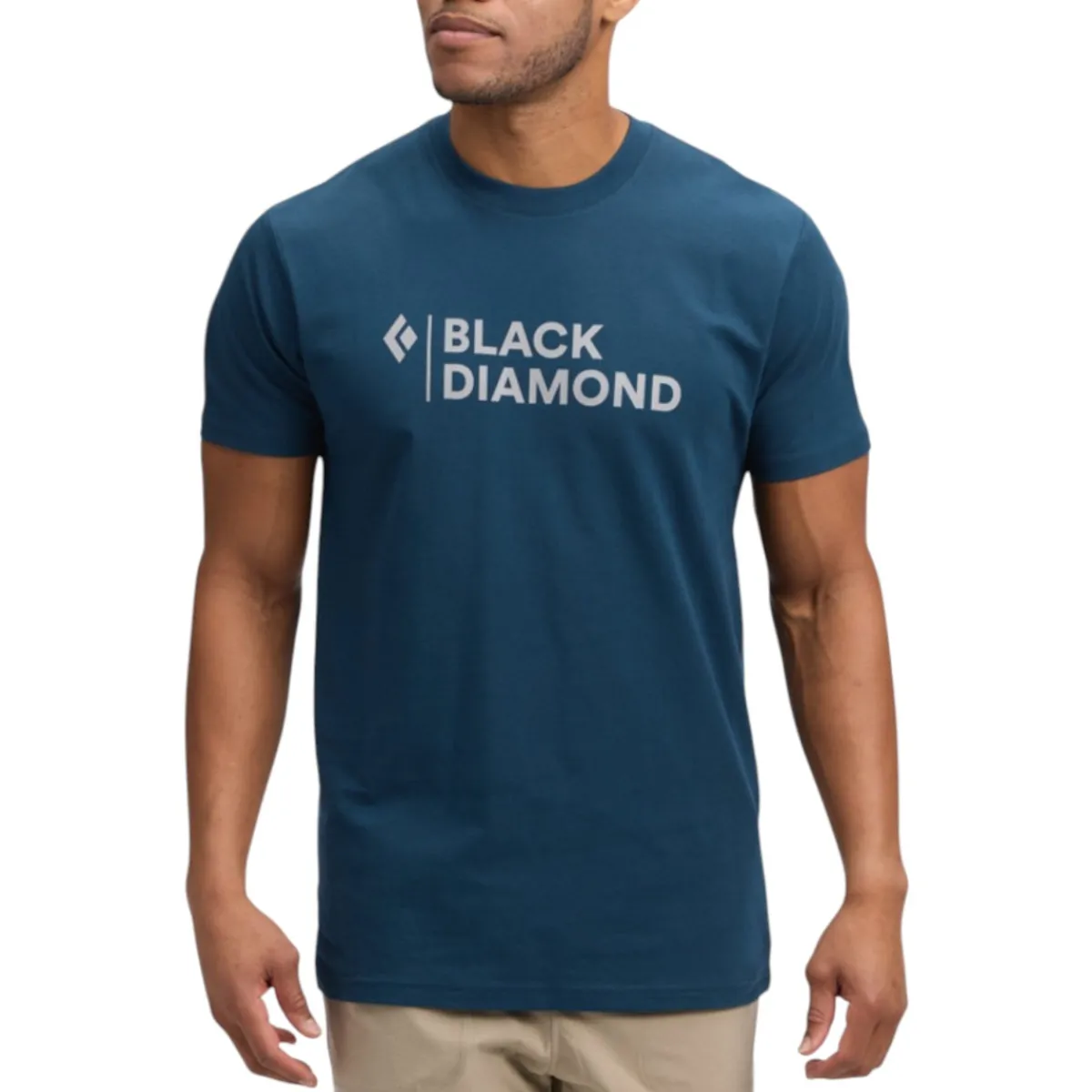 Black Diamond Equipment Shirts|Swimwear<Men's Mini Stacked Short Sleeve Tee Indigo