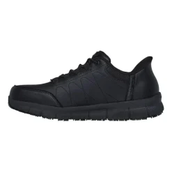 Skechers Safety Shoes|Work Outerwear<Men's Nampa - Knotly Slip-ins Work Shoes Black