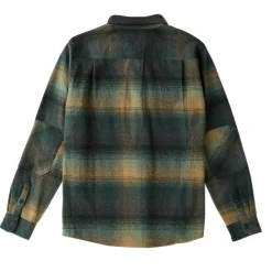 Roark Shirts|Swimwear<Men's Nordsman Long Sleeve Flannel Shirt Forest