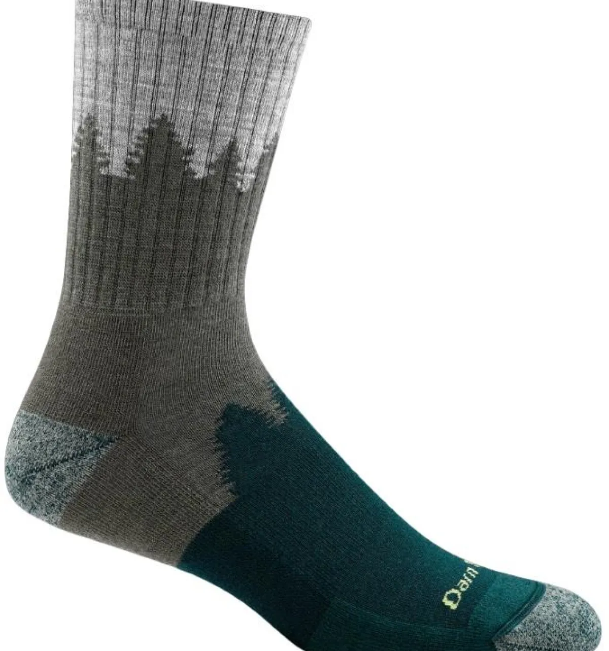Darn Tough Boxers And Panties|Socks<Men's Number 2 Micro Crew Midweight Hiking Socks Green