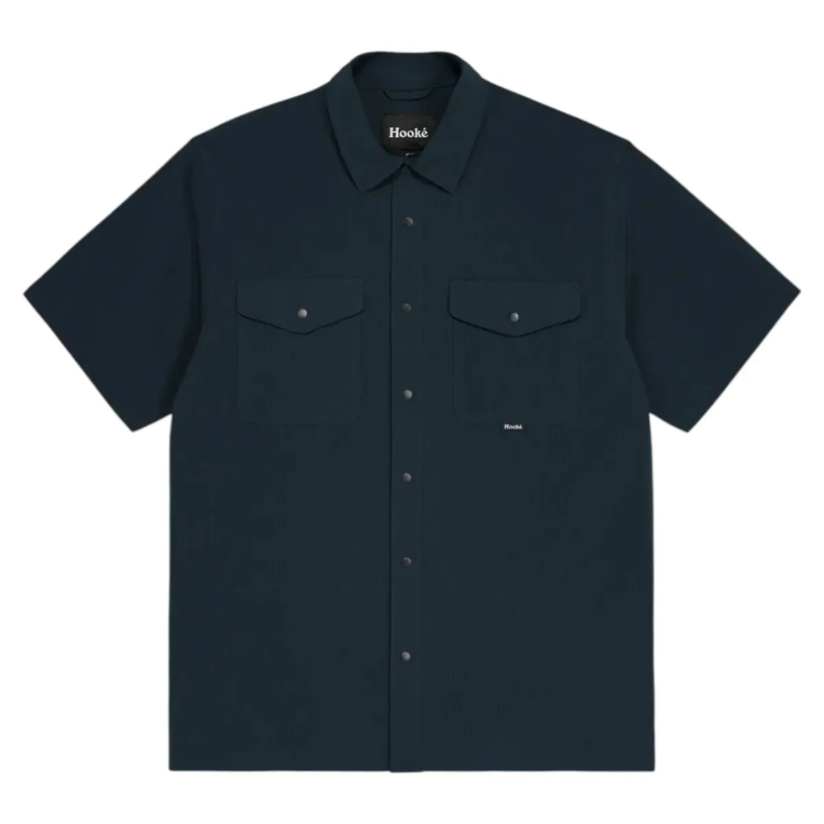Hooké Waders And Wading Boots|Fishing Shirts And T-Shirts<Men's Okanagan Short Sleeve Shirt Navy