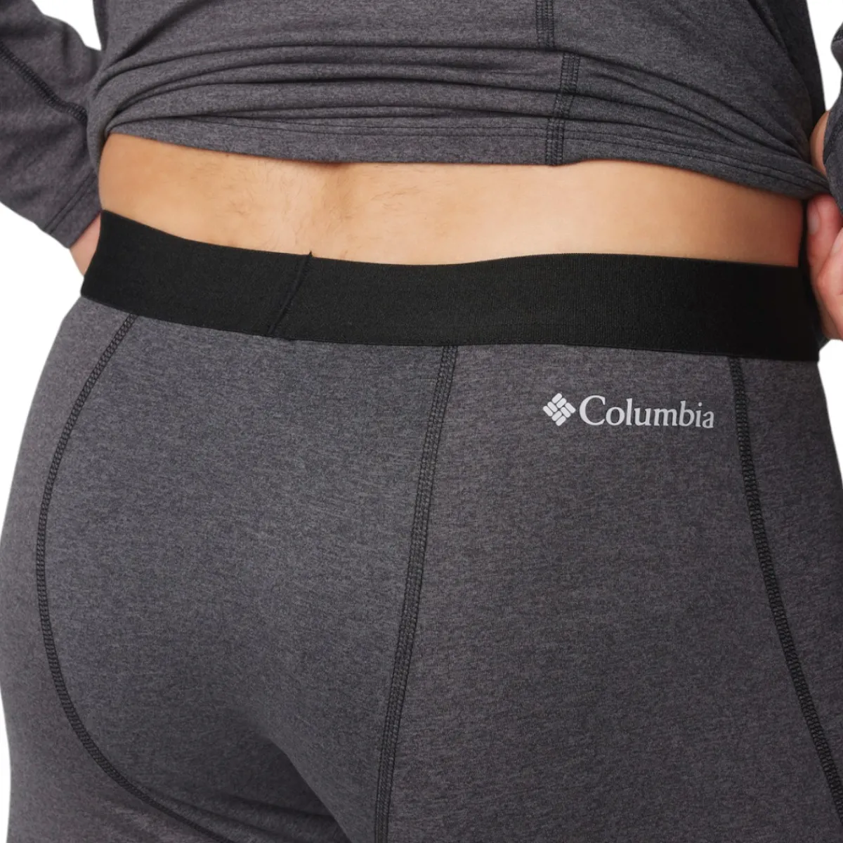 Columbia Boxers And Panties|Socks<Men's Omni-Heat Thermal Baselayer Tights Black Heather