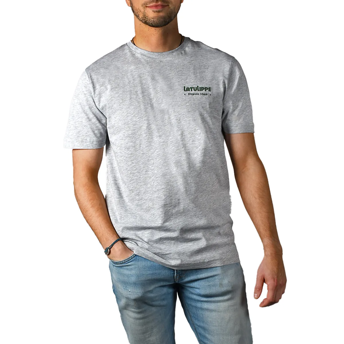 Latulippe Shirts|Swimwear<Men's Ours Randonnée T-Shirt Grey