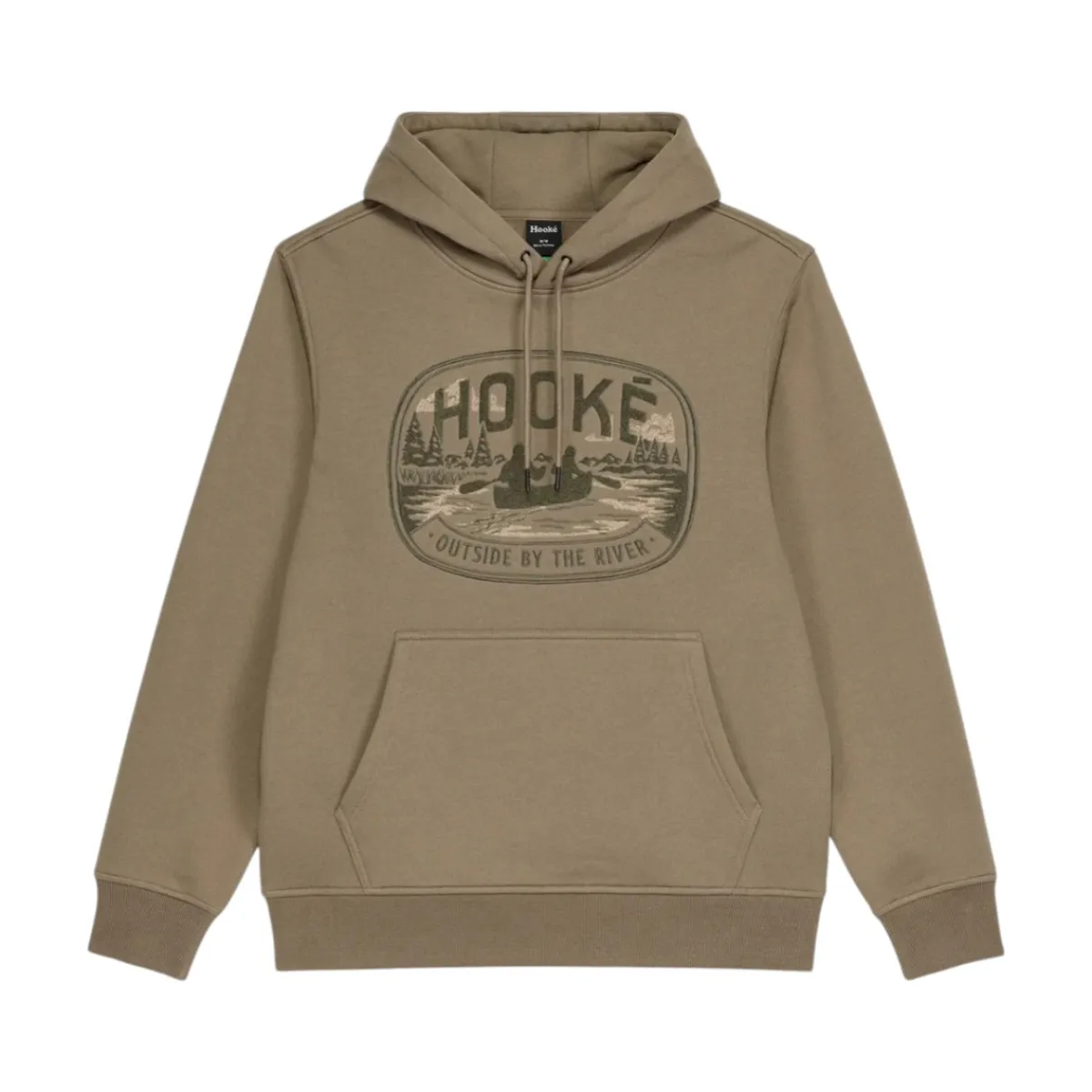 Hooké Waders And Wading Boots|Fishing Shirts And T-Shirts<Men's Outside By The River Hoodie Sepia