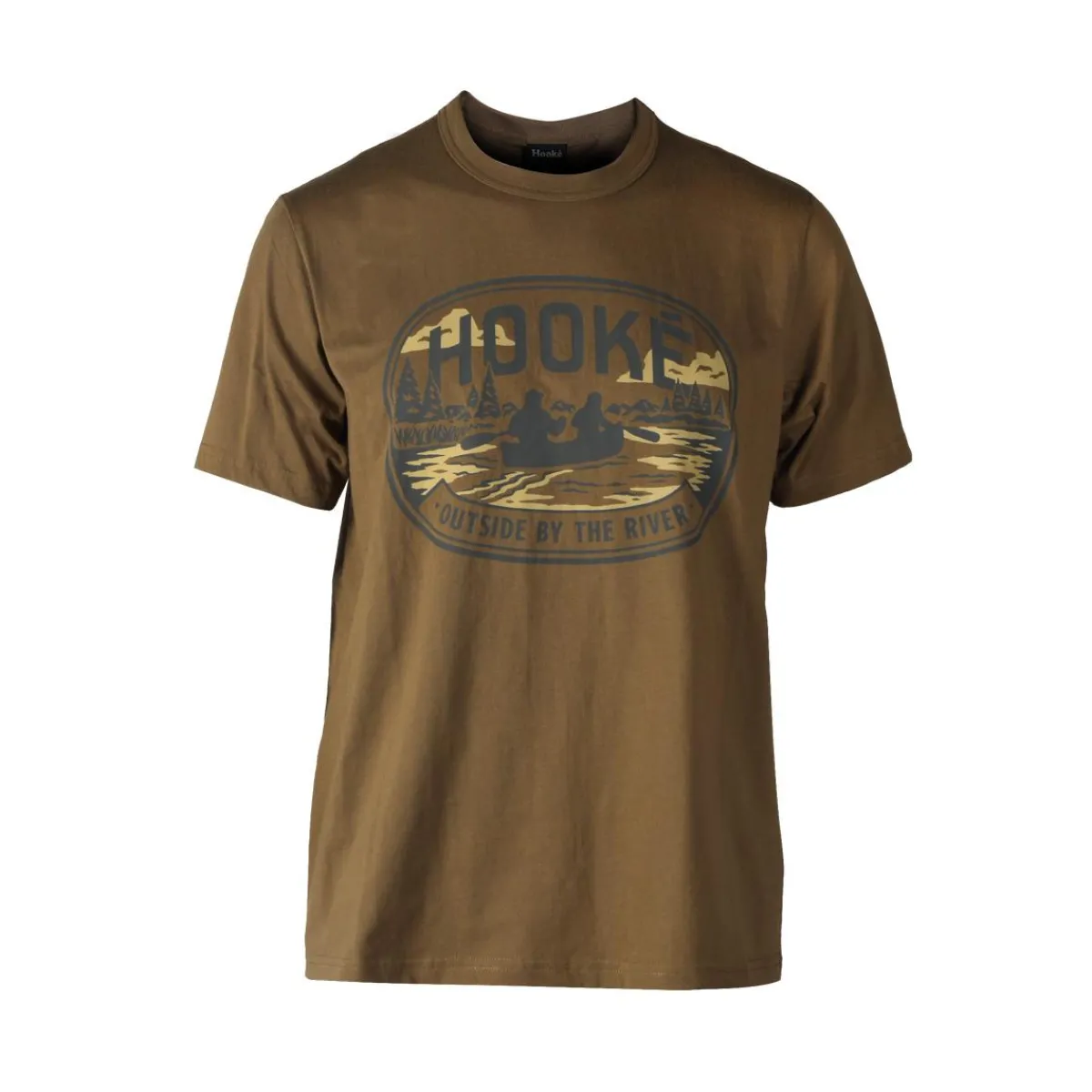 Hooké Waders And Wading Boots|Fishing Shirts And T-Shirts<Men's Outside By The River T-Shirt Coyote