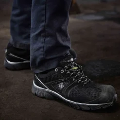 Terra Safety Shoes|Work Outerwear<Men's Pacer 2.0 Athletic Safety Work Shoes Black and Grey