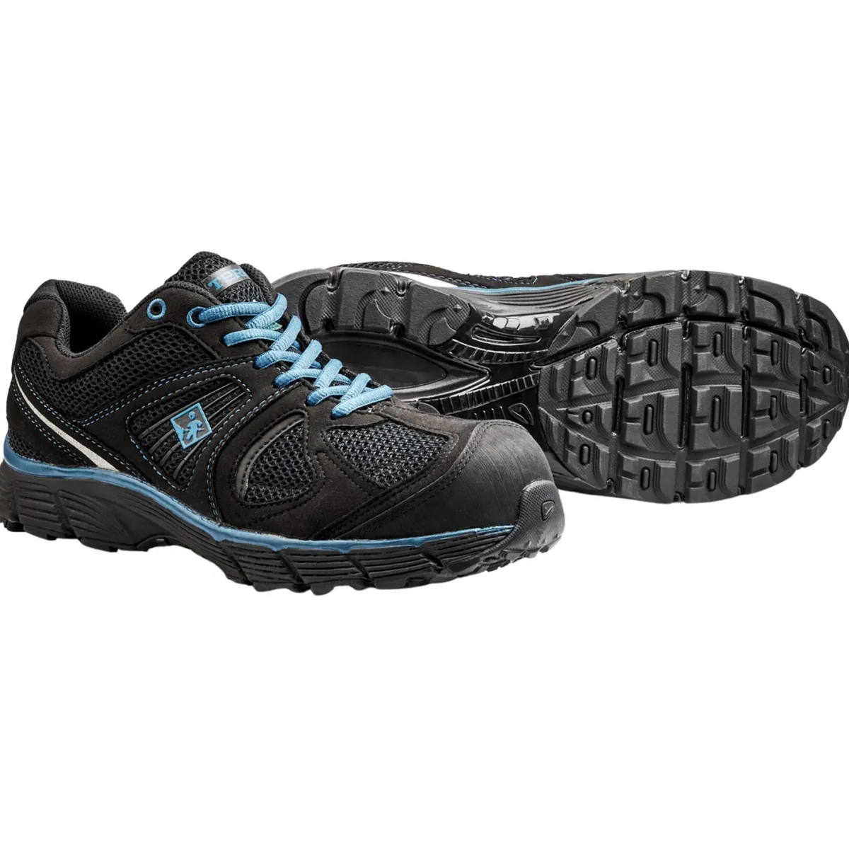 Terra Safety Shoes|Work Outerwear<Men's Pacer 2.0 Athletic Safety Work Shoes Black Blue