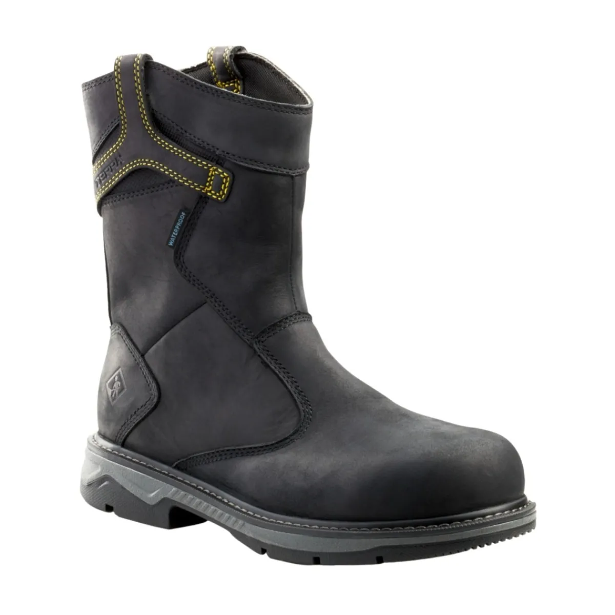 Terra Safety Shoes|Work Outerwear<Men's Patton Wellington Waterproof Safety Boots