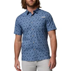 Columbia Shirts|Swimwear<Men's PFG Wild Cast™ Camp Shirt
