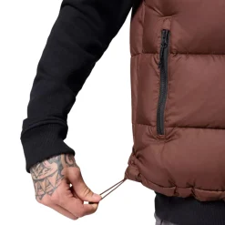 Columbia Insulated Jackets|Windbreaker Jackets<Men's Pike Lake II Vest Tobacco / Black