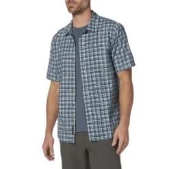 Royal Robbins Shirts|Swimwear<Men's Redwood Plaid Short Sleeve Shirt
