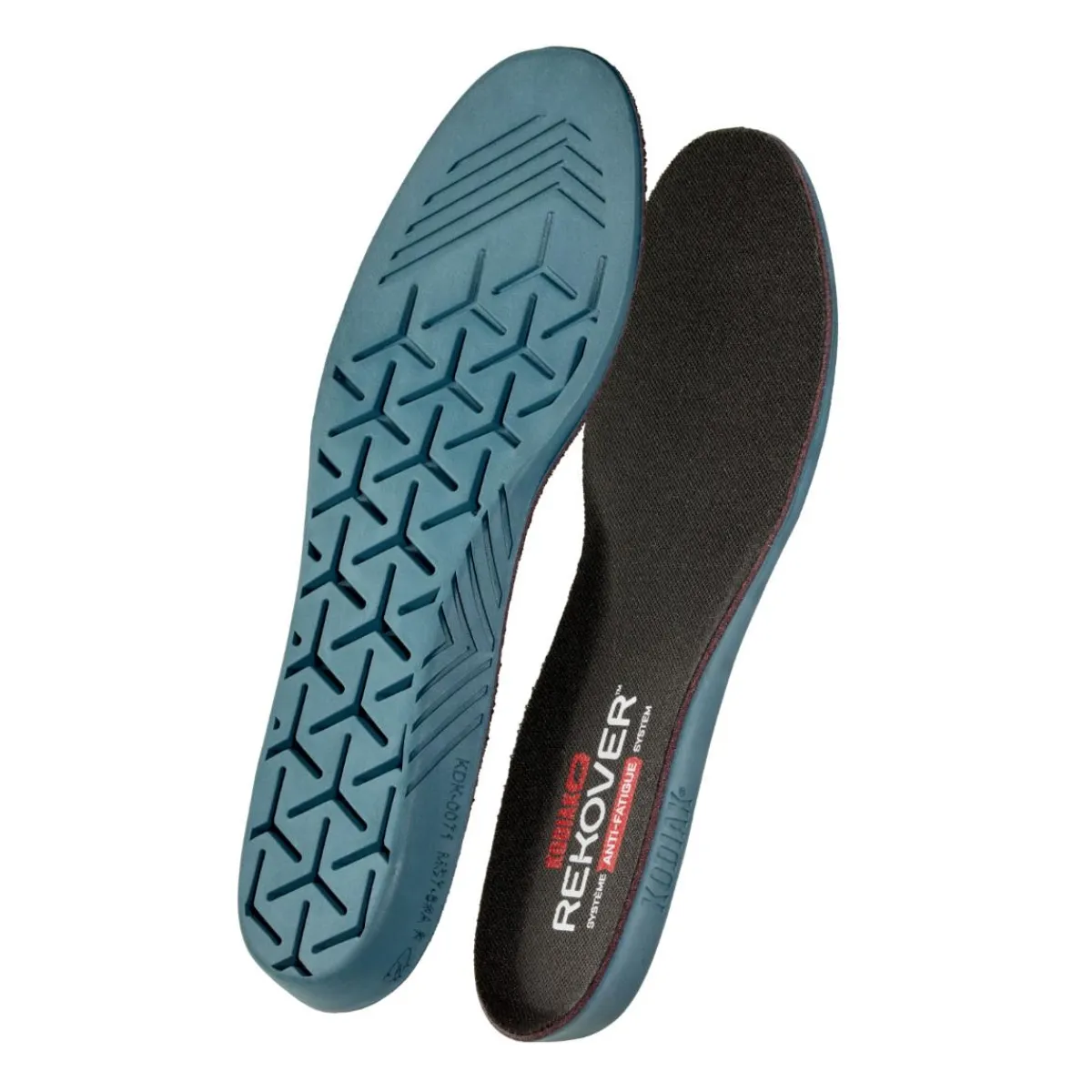 Kodiak Casual Shoes|Sandals And Mules<Men's Rekover Anti-Fatigue Bootbed Black/Blue