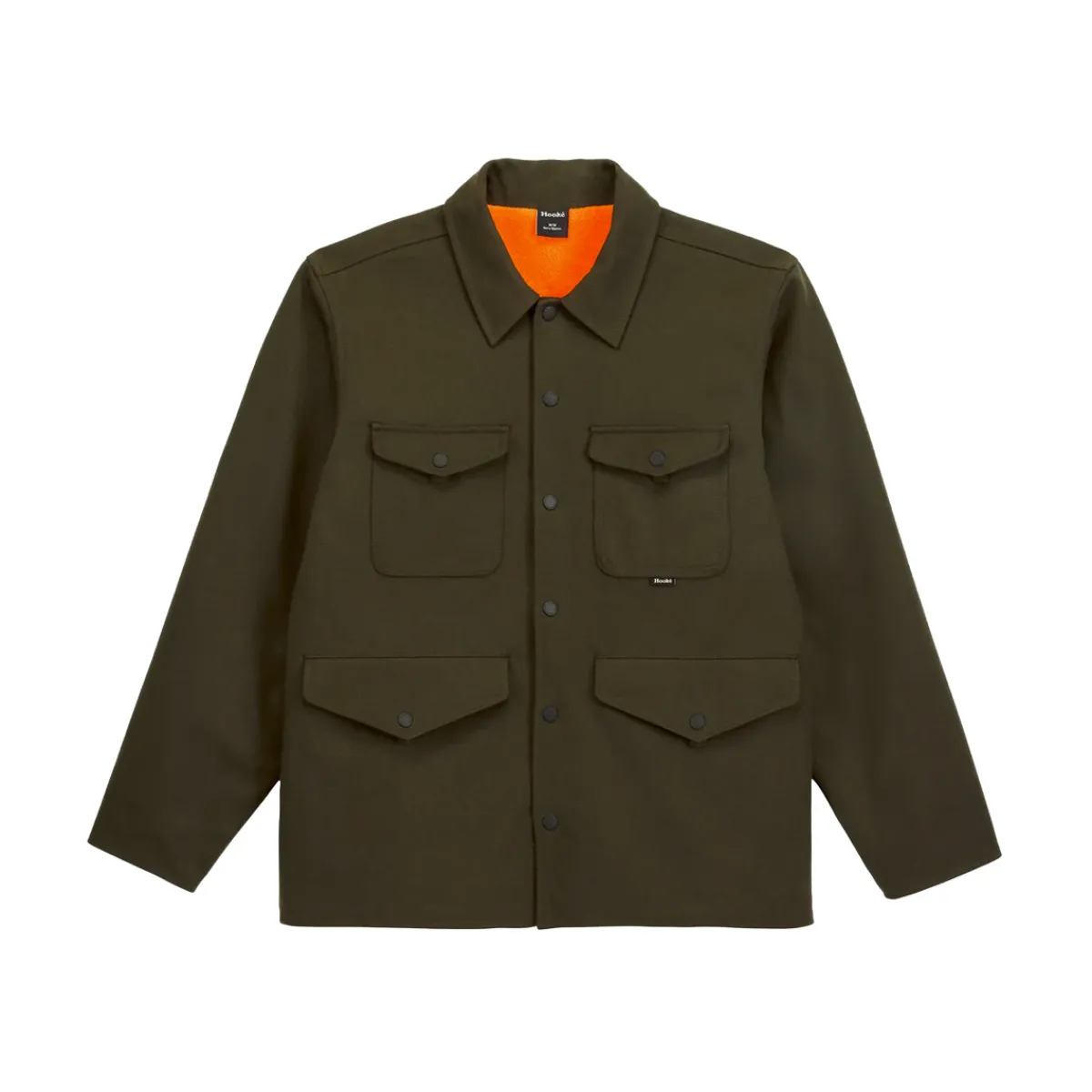 Hooké Waders And Wading Boots|Fishing Shirts And T-Shirts<Men's Reversible Hunting Jacket Dark Olive