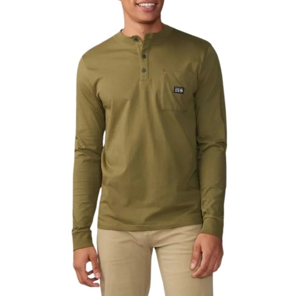 Mountain Hardwear Shirts|Swimwear<Men's Ridge Long Sleeve Shirt Combat Green