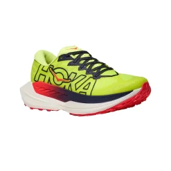 Hoka Casual Shoes|Sandals And Mules<Men's Rocket X Trail Shoes Neon Yuzu / Neon Flame
