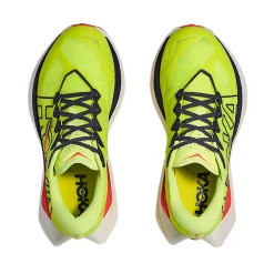 Hoka Casual Shoes|Sandals And Mules<Men's Rocket X Trail Shoes Neon Yuzu / Neon Flame