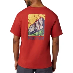 Marmot Shirts|Swimwear<Men's Scenic Short-Sleeve T-Shirt Sumac