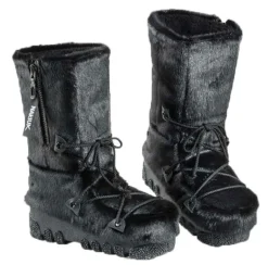 Nakiuk Casual Shoes|Sandals And Mules<Men's 4712 Seal Fur Boots Black