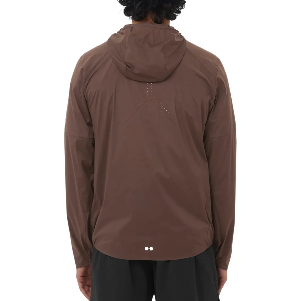 Salomon Insulated Jackets|Windbreaker Jackets<Men's Sense Aero Wind Jacket Coffee Bean