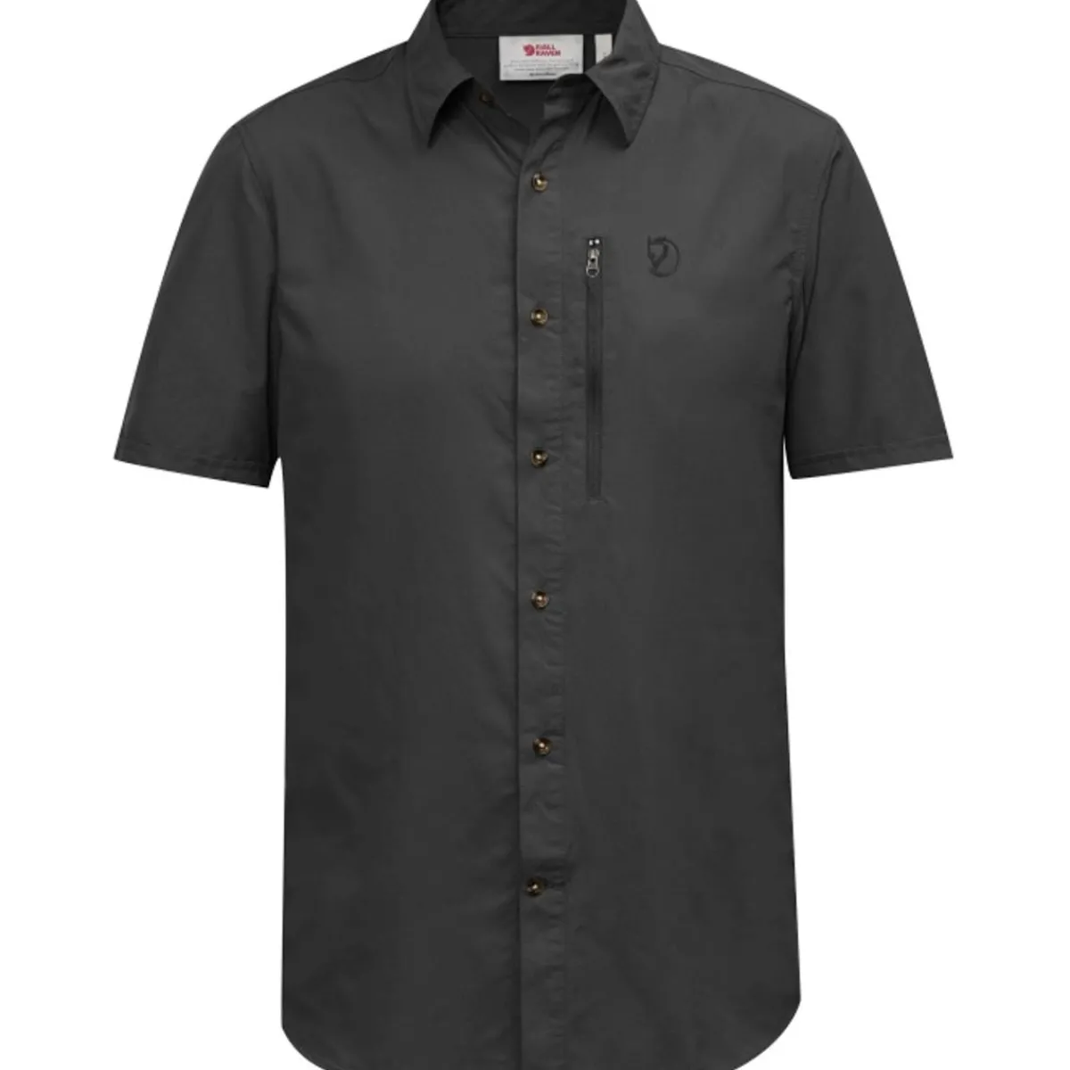 Fjällräven Shirts|Swimwear<Men's Short Sleeves Abisko Hike Shirt Dark Grey