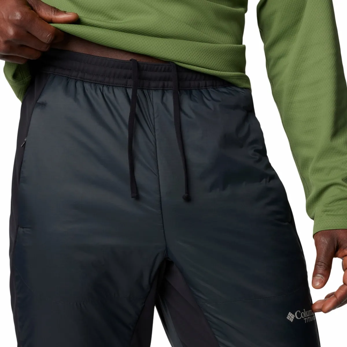 Columbia Insulated Jackets|Windbreaker Jackets<Men's Silver Leaf Hybrid Pant Black